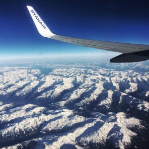 Janek Rubeš Instagram - Prague to Barcelona #alps #anotherpictureofafuckingplanewing