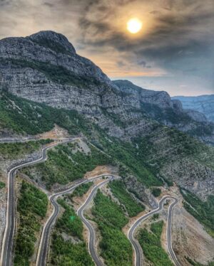 Janek Rubeš Instagram - I found paradise #albania #sunset #roadtrip #road