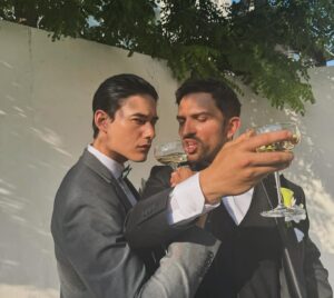 Jang Min Instagram - My first Korean-American-Greek wedding.

Congratulations Andreas & Didi.

We had so much joy in such a special day. 

Wish you happiness! Love you guys.

🧡

Ps. Loved to see you picking a Spanish wine for the occasion. 🤫