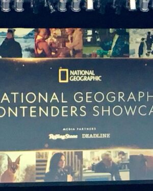 Janine Gateland Instagram - Fun night with @smoochapoochie at the National Geographic’s Contenders Showcase for the #emmys with #deadlinehollywood hosted by legendary #morganfreeman