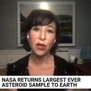 Janna Levin Instagram - NASA spacecraft OISIRIS-REx sends a capsule with regolith (rocks and such) from ancient asteroid Bennu to Earth. @NBCNewsNow @NASA