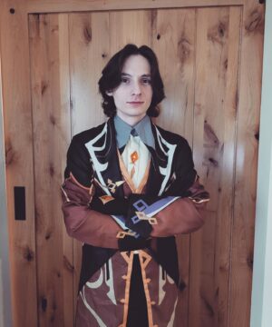 Jared Gilmore Instagram - Had an absolutely awesome time cosplaying on stream yesterday, with y’all’s support hopefully we can make it happen more often. Thank you to everyone who tuned in and if you wanna support me and my future drop by the stream, hangout, and join the community! Which Genshin Impact characters would y’all like to see my attempt to cosplay in the future? Link to my Twitch channel in bio! #Twitch #Streaming #Cosplay #GenshinImpact #Zhongli #onceuponatime