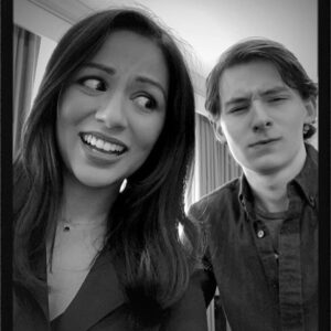 Jared Gilmore Instagram - Welp as always @karendavidofficial and I being awesome. Keeping up our tradition of photo booth good times! Huzzah! #OUATNJ