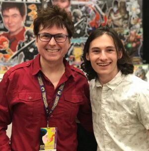 Jared Gilmore Instagram - I’m having a brilliant time at @dragoncon meeting the fantastic community as well as all of the other amazing guests got a picture with @quintonflynn1 and a signature from @davefennoy you can meet all of us on the Walk of Fame in the Marriott! #dragoncon #dragoncon2019