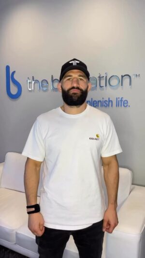 Jared Gordon Instagram - We had a great time working with UFC fighter Jared Gordon and love providing him with the nutrition support and supplements for pre and post-fights. 💪💪

Wishing you the best recovery!💙

#thebiostation #UFC #JaredGordon #supplements #nutrition