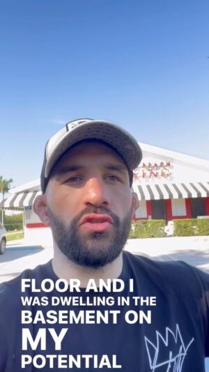 Jared Gordon Instagram - Are you dwelling in the basement of your potential⁉️
.
.
.
#sober #ufc #mma