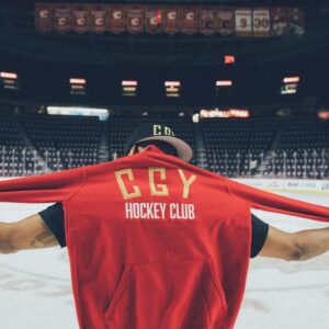 Jarod Joseph Instagram - Honored to officially announce the launch of my very own signature line with the @nhlflames! 🔥 
AVAILABLE NOW at all FanAttic locations & online!

Click the link in my bio to get yours today!

Love You Calgary.