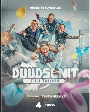 Jarppi Leppälä Instagram - TÄNÄÄN se alkaa, Duudsonit Tuli Taloon! Meinaatko katsoa?

@nelonen klo. 20.00!
@ruutu 👈 Jo NYT

#duudsonittulitaloon