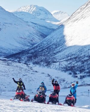 Jarppi Leppälä Instagram - From 🇫🇮 to 🇧🇻
Drove yesterday from Kilpisjärvi to Hatteng Norway and back with the boys. 
Been planning for this trip for years.
Grateful for being here together after all these years ❤ friendship!
.
.
.
Thanks @lynx_snowmobiles and @kilpissafarit for the sleds