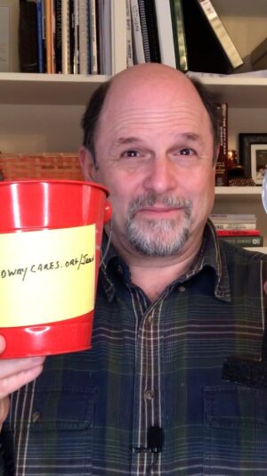 Jason Alexander Instagram - Our 12 day campaign for broadwaycares.org continues. Today, why the theater community and Bway cares means so much. Donate if you can and spread the word. Thanks.