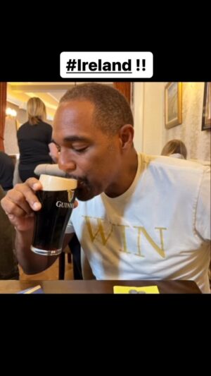 Jason George Instagram - #roundtheworld !!

From #japan to #ireland 
(because why not!?!)

From #guiness to #sheepshearing at @glenshanecountryfarm (#nosheepwereharmedinthemakingofthisvideo ) to #giantscauseway , #carrickarede , #blarneycastle and kissing the #blarneystone and #somuchmore 

Amazing people in an amazing land

#muchlove @mcke.mary & @howelltalentrelations for helping us literally #circletheglobe