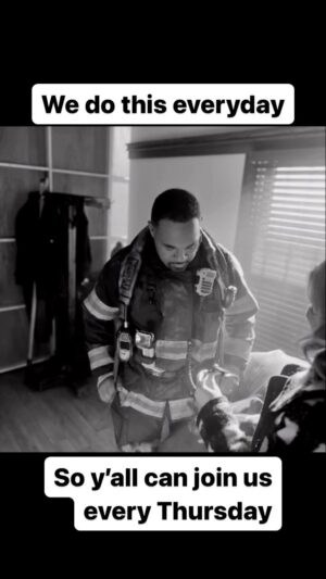 Jason George Instagram - Hope you’re all watching tonight!

@station19 and @greysabc have the #bestfans 

#muchlove to all of you who show up for us every time 

We’re gonna keep showing up for you
