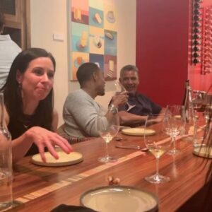 Jason George Instagram - What a wonderful night at La’s newest and BEST Restaurant. My pal Bernard Is truly a culinary genius. If you’re a foodie, you have to put this place to the top of your list. Lana, Jason, Boris and our partners had a glorious night. Great food wine & company! Check out @lustig.la You’ll never forget it. @lanaparrilla @jasonwinstongeorge @boriskodjoe @bmairinger @stephgonz1 1@chef_bernhard #foodblogger #foodie #losangeles #restaurant #hiddengems #california #socal #hiddengem  #foodvideo #Michelinguide #lustigla #LArestaurants #chefbernhardmairinger
