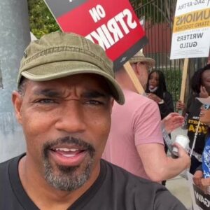 Jason George Instagram - Pay these writers!!! 
(And actors )

#sagaftrastrong
#wgastrong #sagaftramember #solidarity
#1u