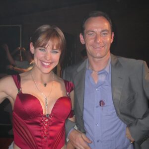 Jason Isaacs Instagram - #FBF #Elektra 2005
Nobody's finest hour, but some fun minutes on the way. Delightfully glamorous @jennifer.garner models the latest in Romanian exotic dancer wear. 
I was dead before the credits and not a moment too soon.