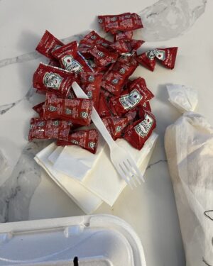 Jason Isaacs Instagram - Everything that’s wrong with America in one delivery. I asked for some ketchup.