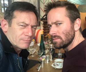 Jason Isaacs Instagram - Feel continually unfaithful as I flit between promoting the life-affirming  heroics that the sensational @hotelmumbaifilm explores (NY/LA 3/22, nationwide 3/29) and the inter-dimensional spiritual mystery that @the_oa pt2 weaves (3/22 on #Netflix). I love you both, honestly. Maybe we can share?
#Cheater