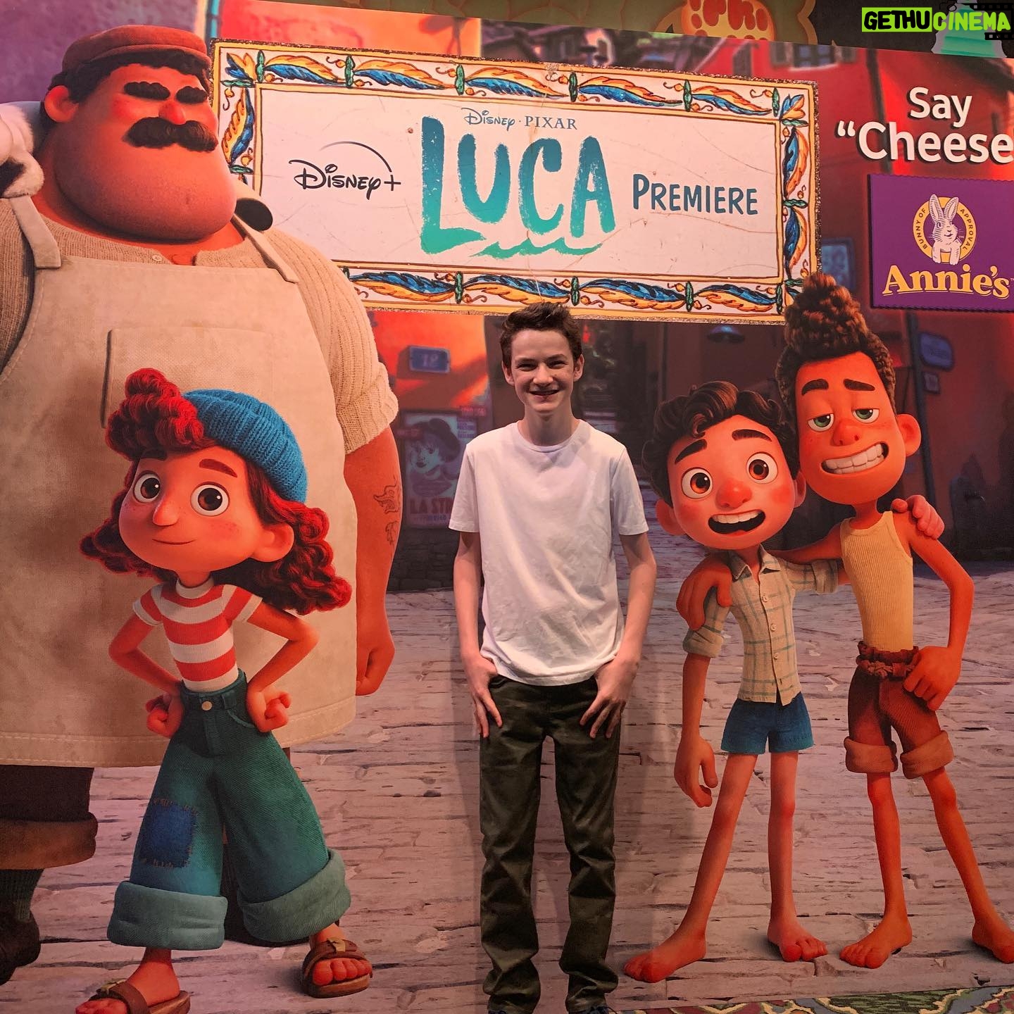 Jason Maybaum - 23.4K Likes - Felt great to be back on a red carpet, well this one was blue #lucapixar @disneyplus