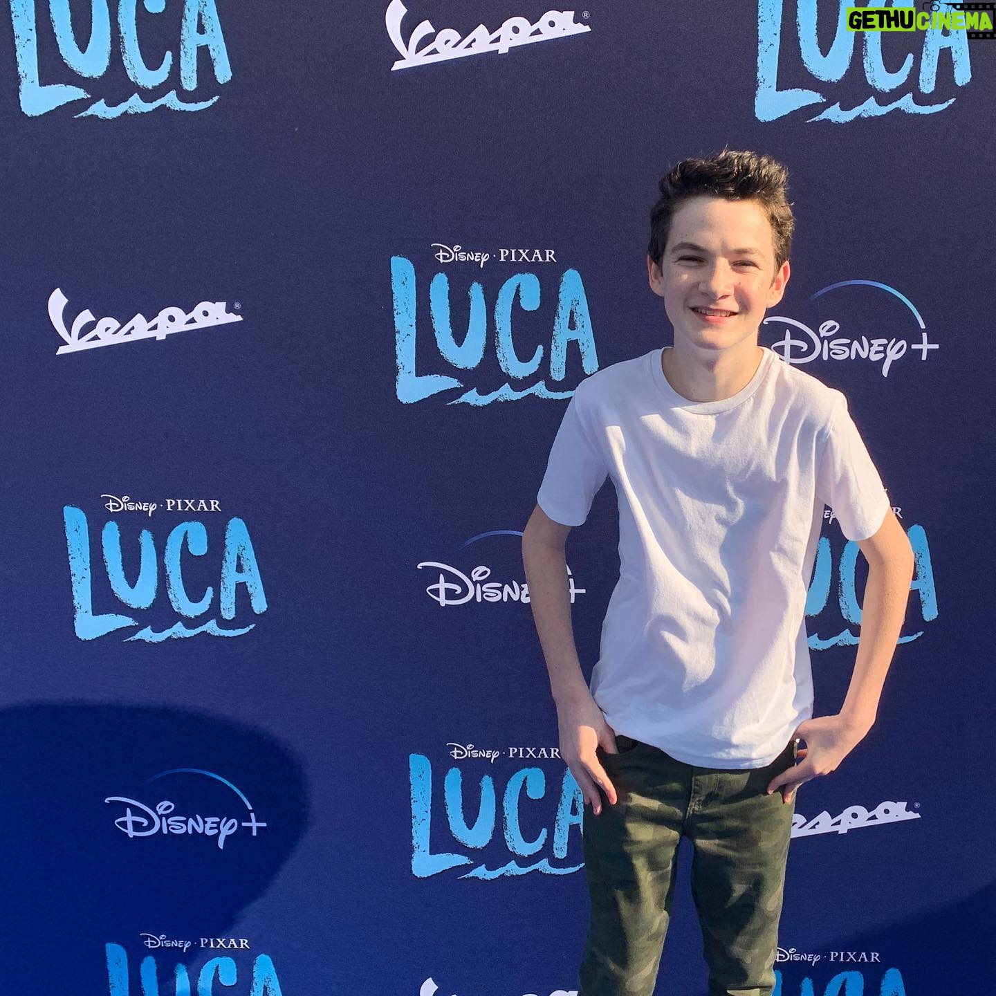 Jason Maybaum - 23.4K Likes - Felt great to be back on a red carpet, well this one was blue #lucapixar @disneyplus