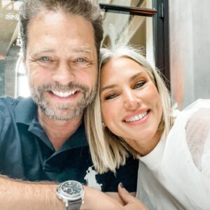 Jason Priestley Instagram - Happy Birthday to @naydoggy my wife and bestie.  I love you baby! Here’s to the next 20 years!