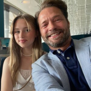 Jason Priestley Instagram - National Daughters Day.  And I have an awesome one! @ava.priestley I love you more then anything kiddo!!