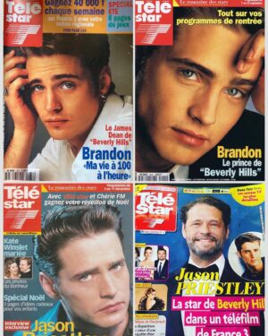 Jason Priestley Instagram - Thank you @darrenmartin for sharing this with me! You can decide for yourselves friends. It has been a minute… 1998 was my last cover… over 25 years! Let me know what you think friends, just like the old days or just old? 😜
