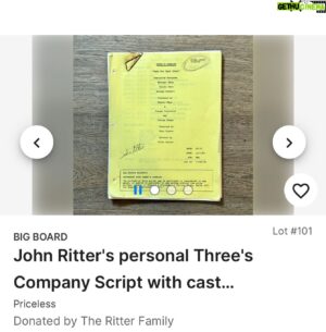 Jason Ritter Instagram - These are just some of the things for auction to support this year’s @johnritterfoundation event on Thursday. See if there’s anything you’re interested in, if you feel like supporting us! There are other ways to help and donate if you want on the website as well! Here is the link to the auction: 

https://shorturl.at/osyD1

Maybe you can’t click links in captions? Is copying and pasting allowed? I guess I’ll find out! Thank you for reading this!