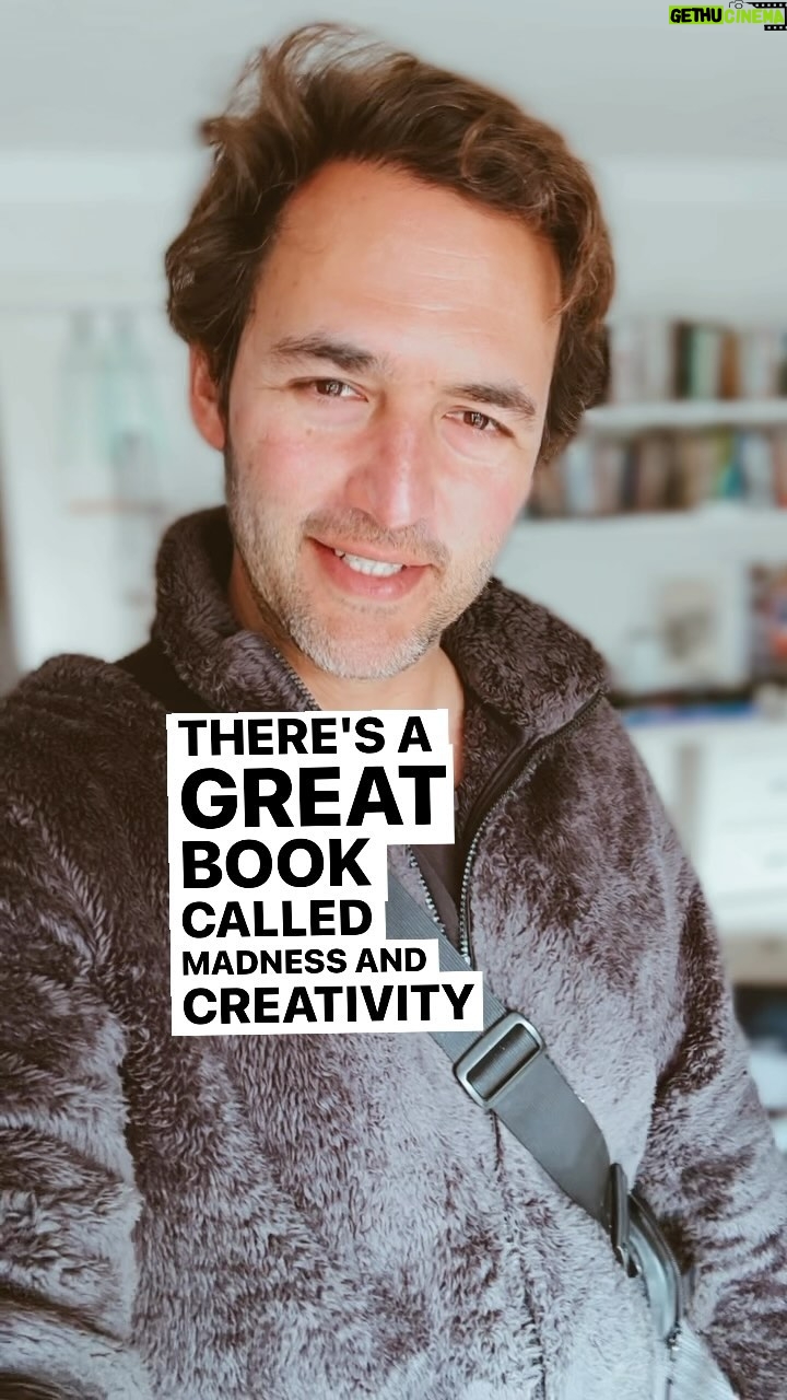 Jason Silva - 1.1K Likes - MADNESS AND CREATIVITY #madness -#creativity #science #imagination #art #mentalhealth