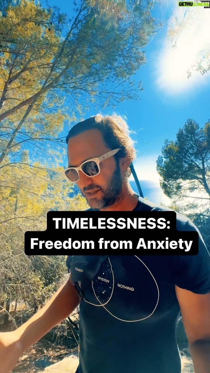 Jason Silva - 895 Likes - TIMELESSNESS: FREEDOM FROM ANXIETY #freedom #mentalhealth #timeless #poetry #anxiety #healing #connection 📸 by @elcapi.juan