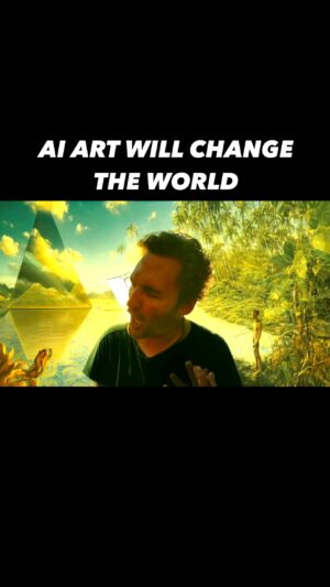 Jason Silva Instagram - AI ART WILL CHANGE THE WORLD
#ai #aiart #midjourney #tech