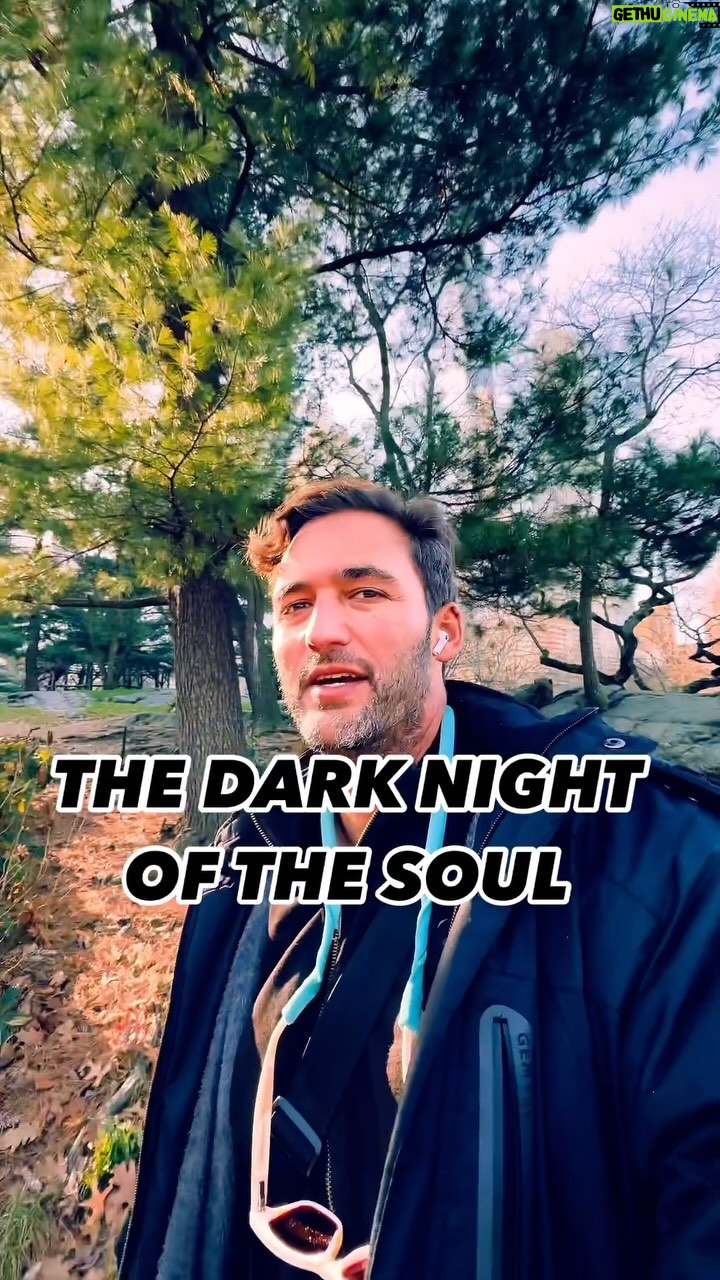Jason Silva - 3.3K Likes - THE DARK NIGHT OF THE SOUL: this is what happens when suddenly everything turns into fear. Psychological health is a delicate balance act of good relations, good sleep, passions that inspire us, love, sex, intimate connections, and more. But life isn’t always aligned this way. Things happen: loss, chaos, tragedy, confusion, and suddenly we can be thrust into the dark waters of our psychological underworld, we can become fear. Regaining agency and volition during this moment of powerlessness and despair is absolutely crucial. #darknightofthesoul #mentalhealth #healing #psychedelics