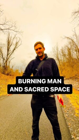 Jason Silva Instagram - BURNING MAN AND SACRED SPACE: How Black Rock City stewards sacred space, with the participatory magic of collaborators like @_mayanwarrior_ and others. #burningman #awe #ritual #psychedelic #festival #transformation