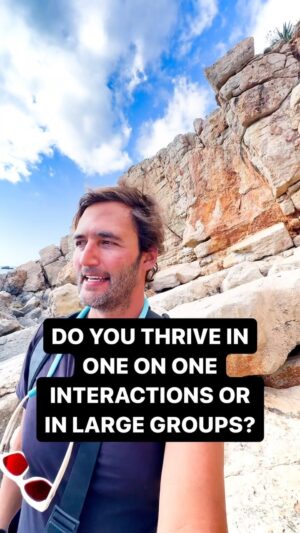 Jason Silva Instagram - I AM BETTER IN ONE ON ONE INTERACTIONS… #social #connections #healing #presence #mentalhealth
