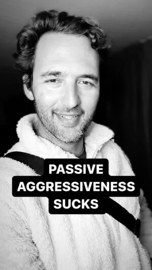 Jason Silva Instagram - PASSIVE AGGRESSIVENESS is such a polluting energetic quality. I find myself so triggered by it. We can do better! #passiveaggressive #argument #kindness #respect