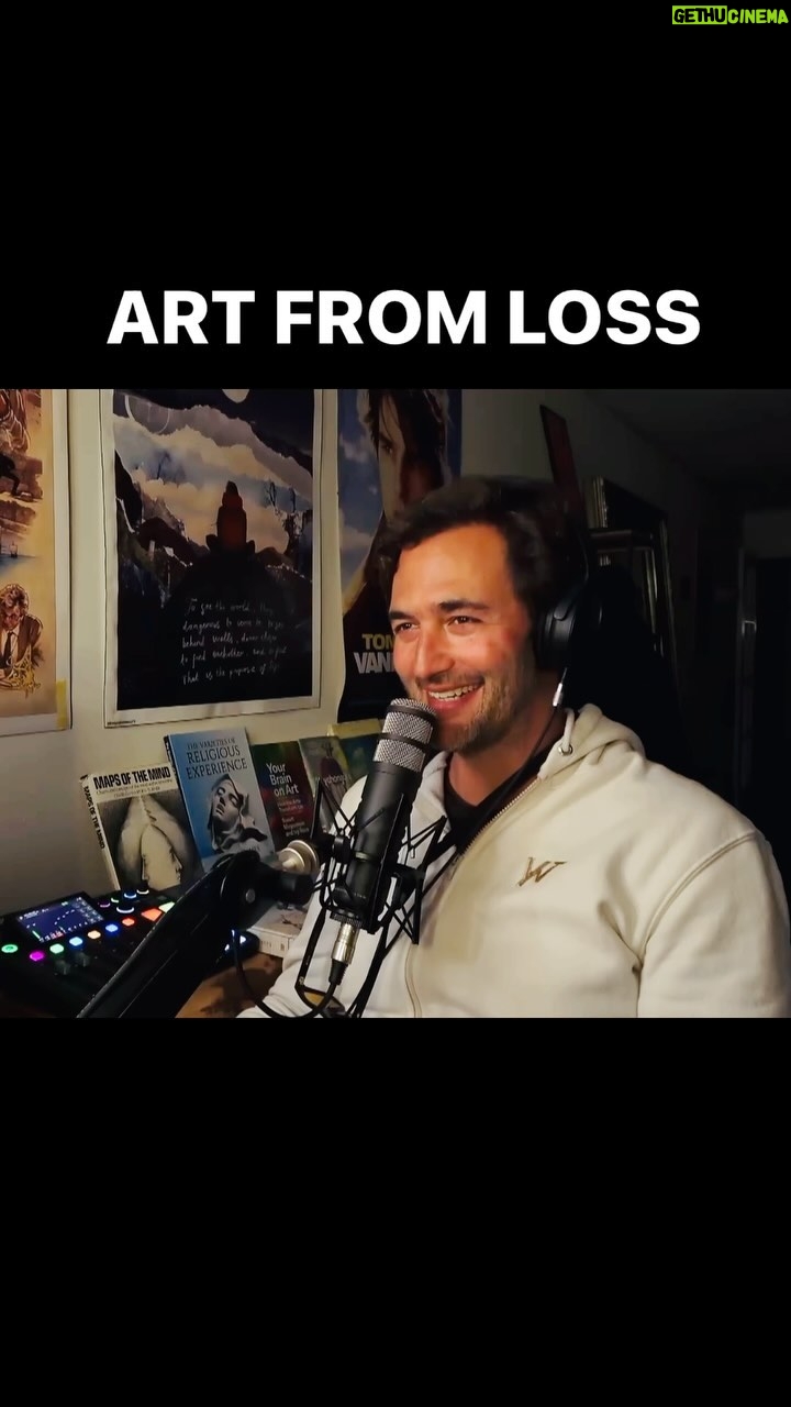 Jason Silva - 871 Likes - ART FROM LOSS: we deserve praise from the gods for our ability to alchemize loss into artistic expression #art #grief #loss