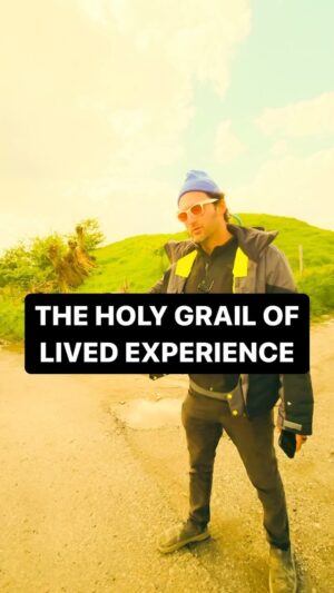 Jason Silva Instagram - THE HOLY GRAIL OF LIVED EXPERIENCE 
#sacred #sublime #nature #awe #healing