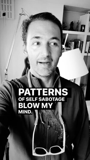Jason Silva Instagram - PATTERNS OF SELF-SABOTAGE #selfsabotage #discipline #self #selflove #selfcare #selfhelp