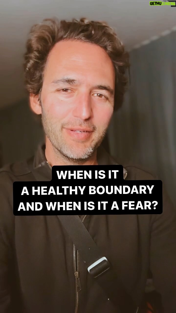 Jason Silva - 883 Likes - WHEN IS IT A HEALTHY BOUNDARY AND WHEN IS IT AN IRRATIONAL FEAR? #boundaries #creativity #flow #freedom
