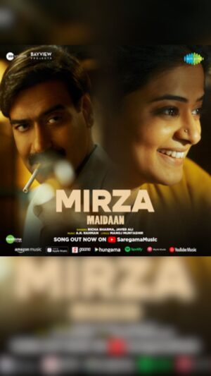 Javed Ali Instagram - Khushi ka maahol bann gaya hai, kyunki ghar aa gaya hai #Mirza 🥰🥰
#Mirza - Song Out Now

#Maidaan - releasing this eid ⚽️

Link in bio

@ajaydevgn @pillumani @gajrajrao @boney.kapoor @zeestudiosofficial @iamitrsharma @arrahman @manojmuntashir @bayviewprojectsllp @freshlimefilms @saiwyn @rudranilrudy @writish1 @joysengupta04 @akashaagaya @saregama_official @hydfcofficial @indianfootball @varun.tripuraneni @kalyanchaubey @richasharmaofficial @javedali4u 

#Saregama #SaregamaMusic #Maidaan #Mirza #Explore