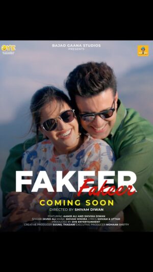Javed Ali Instagram - Love Song of the season ‘FAKEER’ coming soon ✨❤️

SINGER :- @javedali4u 
FEATURING :- @aamirali AND @shivika_diwan 
DIRECTED BY :- @shivamdiwan 
LYRICS :- Shivam & Uttam
MUSIC :- SHIVAM MISHRA
CREATIVE PRODUCER :- SUUNIL THADANI
EXECUTIVE PRODUCER:- MOHAAN SHETTY
PRODUCER :- OYE ENTERTAINMENT 
D.O.P :- ANAS ALI KHAN
chief AD - Quadir khan warsi
EDITOR :- MANAN SAGAR
POSTER DESIGN :- SHIPRARTZ
Production manager - Hasan khan
Choreographer- Shivam Diwan
Cast - Aditya Uppal, Guru sandhu , quadir khan
costume stylist - Anamika Jain 
Makeup - suman sah
Hairstylist - Ayesha Kpasiyawala

#bajaogaana #newsongonbajaogaana #newspngcomingsoon #lovesong #newsong