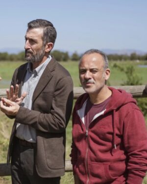 Javier Gutiérrez Instagram - Estos dos hombres muy pronto comenzarán a volar.
''PÁJAROS'' la última película de @paudura72