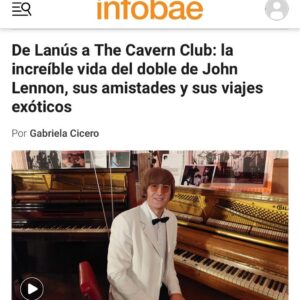 Javier Parisi Instagram - Buen domingo para todos☀️💫 les comparto la nota que salió hoy en Infobae, pueden leerla online entrando a Infobae.com o en mi canal de difusión. 
Have a fab Sunday folks, this is an interview that came out today. 

I love you all ❤️
с любовью 
Paljon rakkautta
愛を込めて
Com amor
.
.
.
.
#javierparisi #impersonator #johnlennon #lennon #lennontribute #tributetojohnlennon #beatleband #ultimateimagine #thebeatles #beatles #imaginejohnyoko #databeatle #lennonargentino #news #entertainment #ジョンレノン #eternallennon #lennonlookalike  #johnlennontribute #sammendes #sammendesdirector
