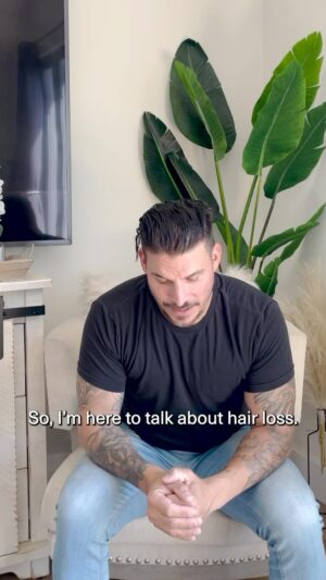 Jax Taylor Instagram - To help get my hair back and thicker like it used to be, I apply a prescription topical each morning that focuses on the root of the hair.
Visit xyonhealth.com/jax and use code “JAX” for 20% off.
..

#XYONpartner #hairloss #menshairloss #hairlossawareness #sposoredbyXYON