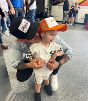 Jax Taylor Instagram - Cruz & Daddy loving all the cool cars @hotwheelsofficial ❤️💙