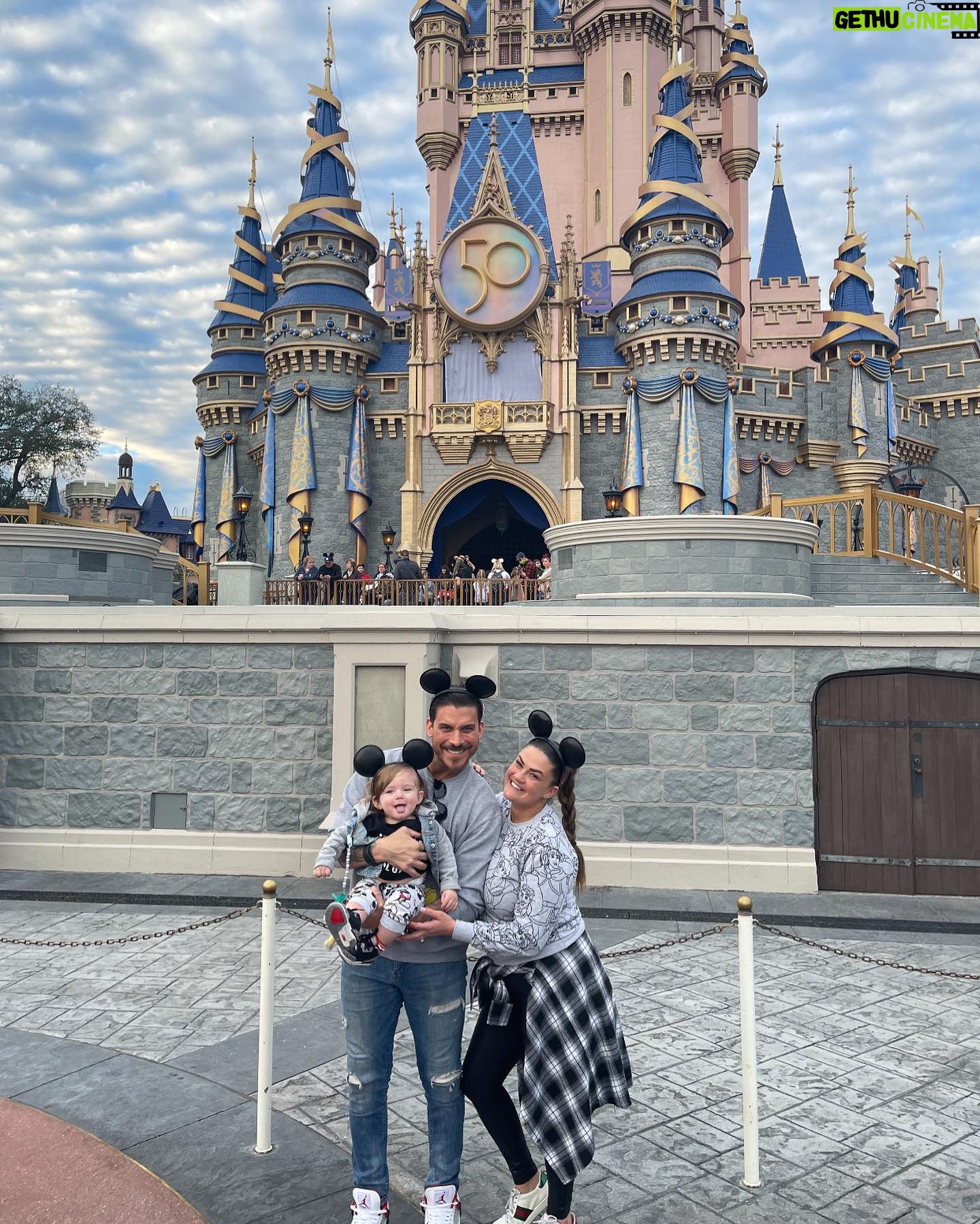 Jax Taylor - 32.1K Likes - #happiestplaceonearth #happy50disney #happybirthdaybrittany @waltdisneyworld ❤️🖤🤍 thank you to @unlock_the_magic_llc for taking such good care of us.