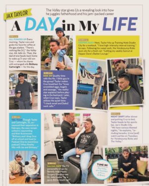 Jax Taylor Instagram - Thank you to #usweekly team for doing this, I know my life isn’t the most exciting but these are the things that make me happy and my mind at ease, which is very tough these days. Thank you to everyone @dapperdavesbarberlounge @plastixdocs @drpay @drjlayke @ampm_tmgs @trainingmate @lazoo @jaxstudiocity @podcastone these places allow me to be some what at peace and I appreciate them all..