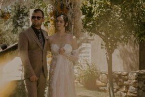 Jay Anstey Instagram - My big sister got married.

I still can’t believe it! Just family, the kiddos were running around having fun, there was singing and music and love all around. 

To the woman who has walked me through every step of life, who has always been there, who I’ve always laughed (a lot) with… congratulations on finding such an amazing partner to share your life with! We all approve @cj_liebenberg 🥰😊 You make such a beautiful couple and im so happy our family has grown!