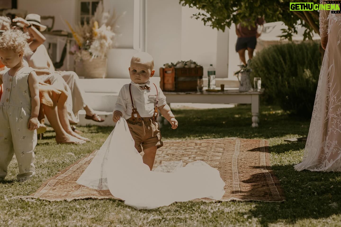 Jay Anstey - 1.1K Likes - My big sister got married.
I still can’t believe it! Just family, the kiddos were running around having fun, there was singing and music and love all around.
To the woman who has walked me through every step of life, who has always been there, who I’ve always laughed (a lot) with… congratulations on finding such an amazing partner to share your life with! We all approve @cj_liebenberg 🥰😊 You make such a beautiful couple and im so happy our family has grown!