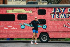 Jay Du Temple Instagram - Jour 1 - 55km course
Montréal - Saint-Sulpice