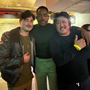 Jay Ellis Instagram - Day 3   Day 4 and THAT’S A WRAP 🎥🏀

Guess who I found at Sundance…

And also a legendary premiere with an amazing crew for our doc Sue Bird: In The Clutch last night… coming soon to a screen near you! @black_barmitzvah